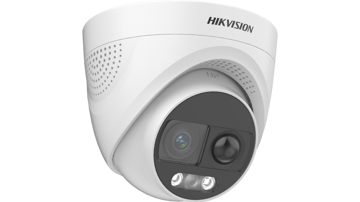 Hikvision 5MP 3K ColorVu PIR Siren Camera  DS-2CE72KF3T-PIRXO  Fixed Turret