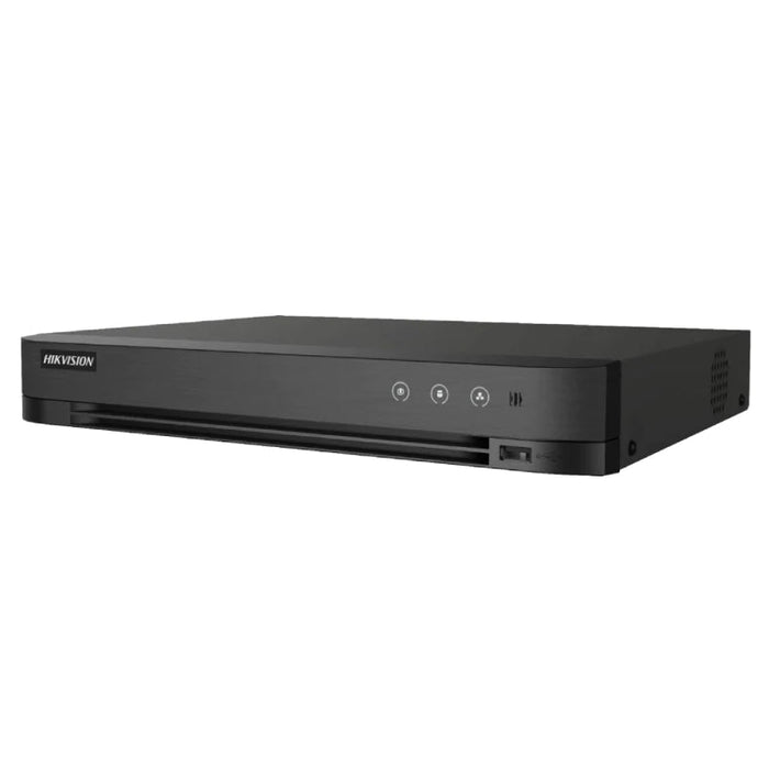 Hikvision 4 Channel 8MP DVR iDS-7204HTHI-M1/P 4K Turbo HD AcuSense Hybrid PoC DVR with AoC