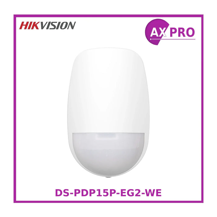 Hikvision AX Pro Wireless Pet Tolerant PIR (DS-PDP15P-EG2-WE)