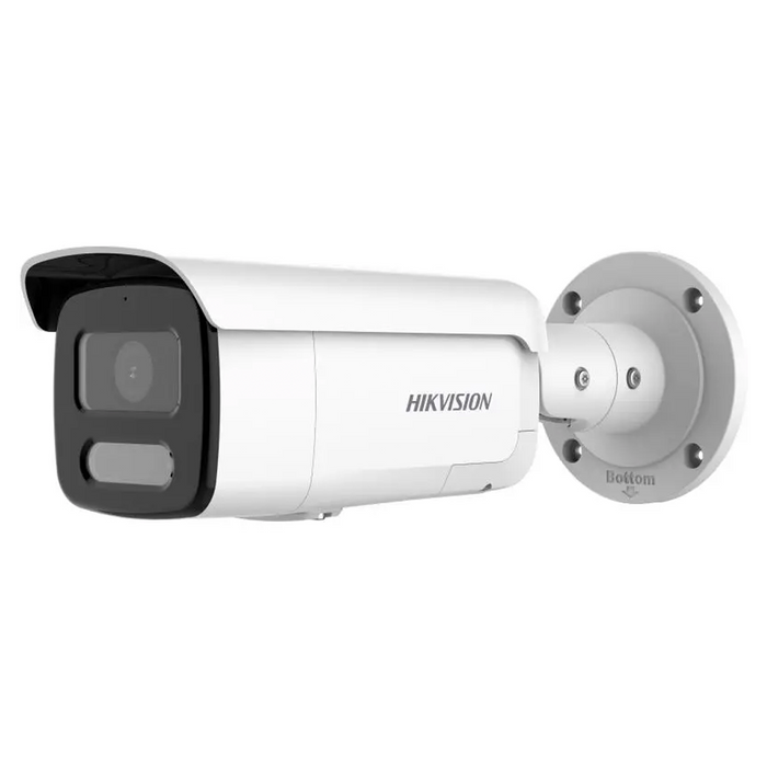 Hikvision IP Smart Hybrid ColorVu 4MP 60m Bullet with Mic/Speaker/Alarm 4mm (DS-2CD2T47G2H-LISU/SL-4MM)