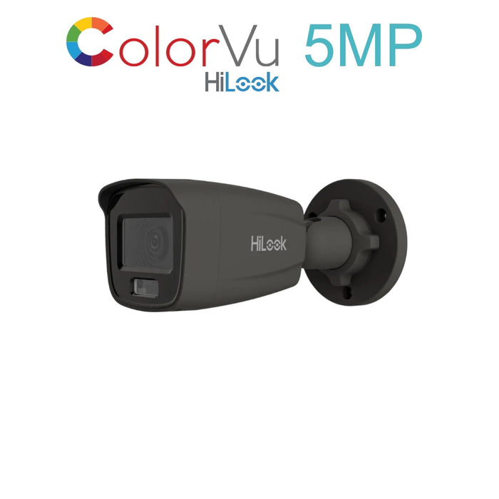 IPC-B159H 2.8mm HiLook 5MP ColorVu IP POE network bullet camera with 30m LED