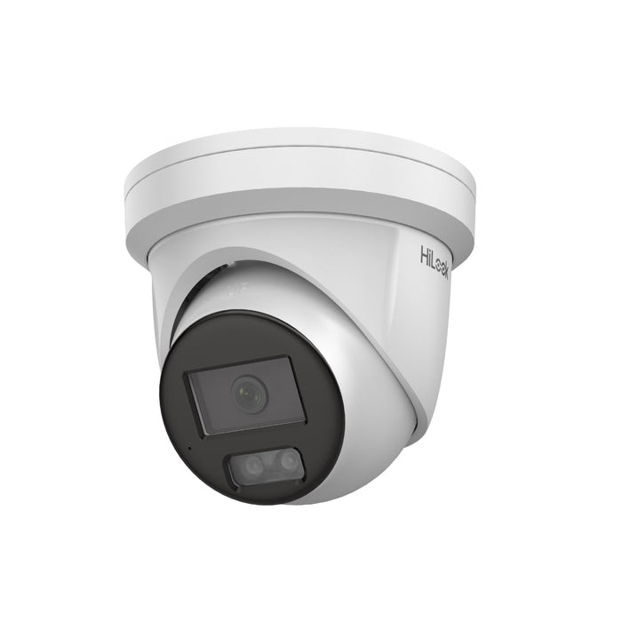 IPC-T289H-MU 2.8mm HiLook 8MP 4K Ultra HD ColorVu IP POE network turret camera, 30m LED, built-in Microphone