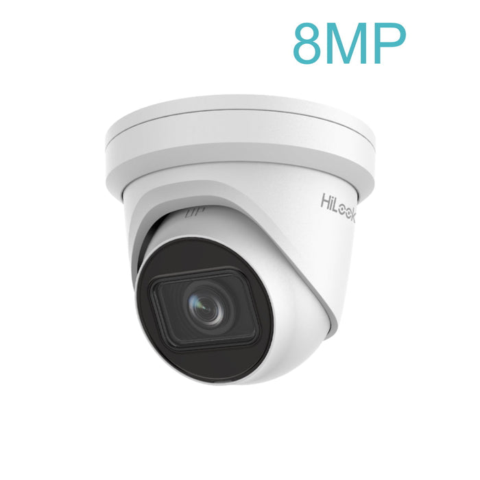 IPC-T680H-Z 2.8-12mm motorized HiLook 8MP 4k ultra HD IP POE network turret camera, 30m IR