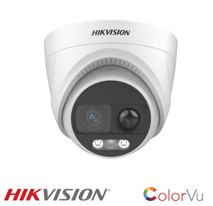 Hikvision 5MP 3K ColorVu PIR Siren Camera  DS-2CE72KF3T-PIRXO  Fixed Turret