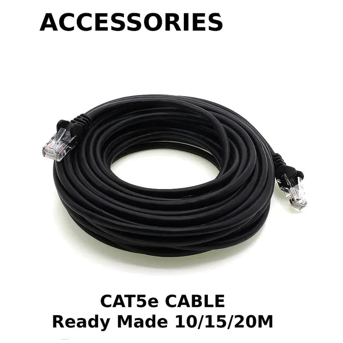 CAT5e Ready Made PVC Network Cable / Patch Lead 10/15/20m