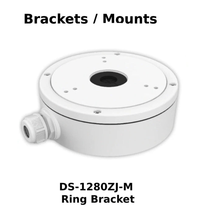 Hikvision DS-1280ZJ-M Deep Base Ring Junction Box