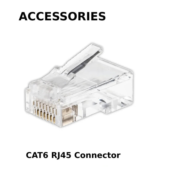 CAT6 Plug - RJ45 Plug Crimp Connector for CAT6 Ethernet Cable