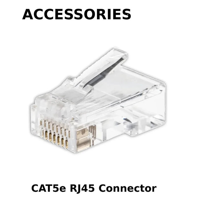 Cat5e RJ45 Plug Crimp Connector for CAT5e Ethernet Cable