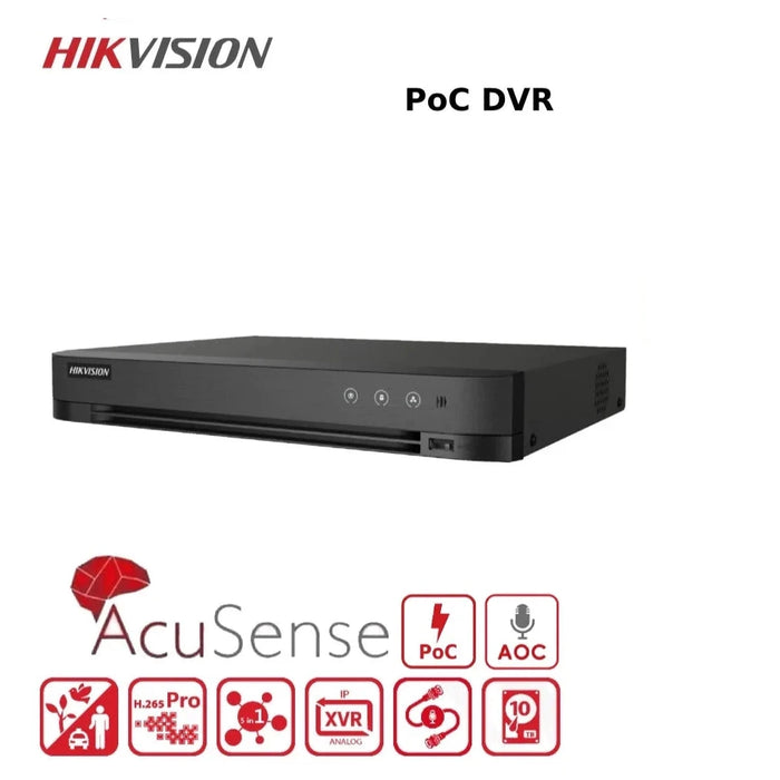 Hikvision 8 Channel 5MP POC DVR IDS-7208HUHI-M2-P Turbo HD DVR